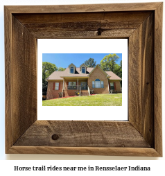 horse trail rides near me in Rensselaer, Indiana